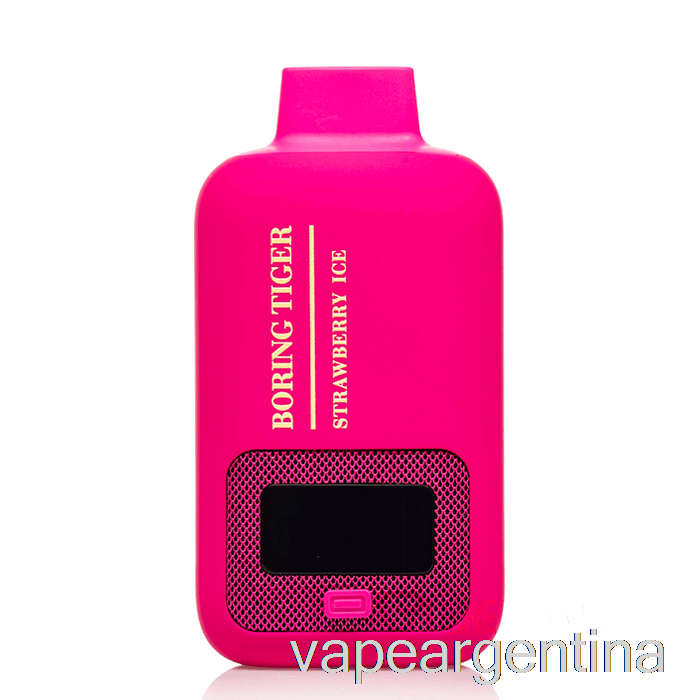 Luffbar Aburrido Tigre 25000 Desechable Fresa Hielo Vape Descartable